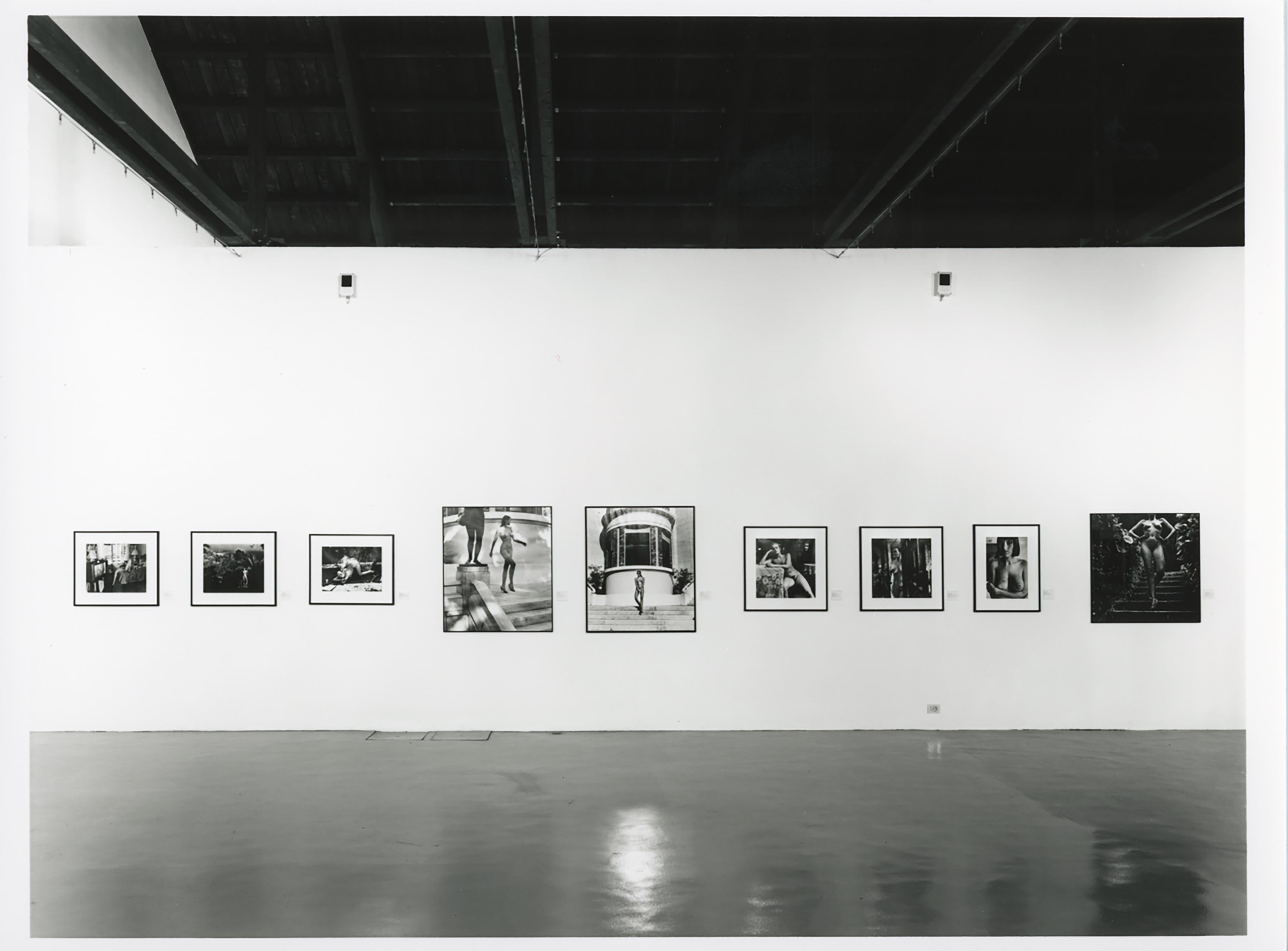 u0022Helmut Newtonu0022, installation view